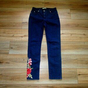 Embroidered Jeans